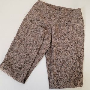 Animal print pants